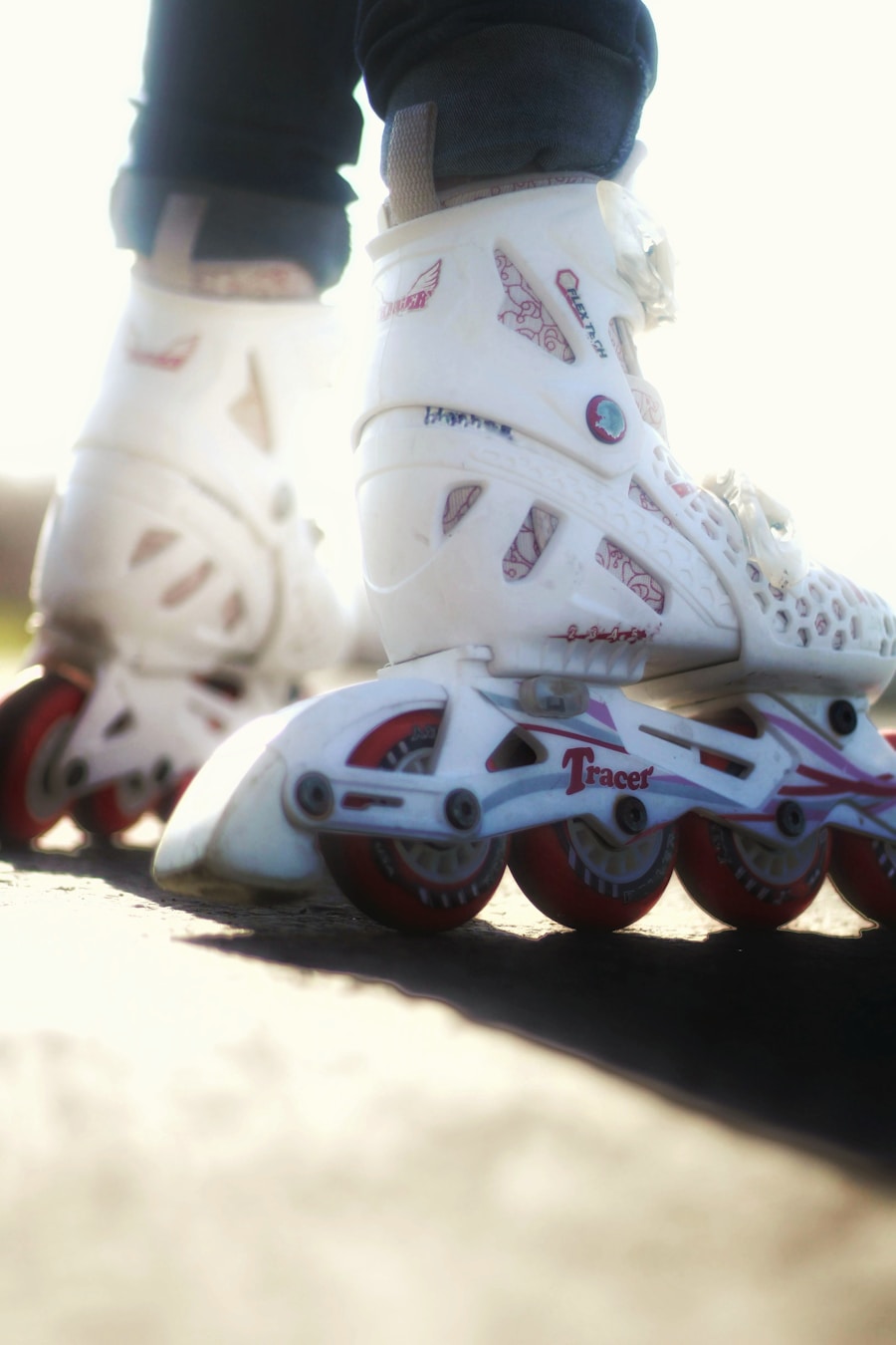 Photo roller skates