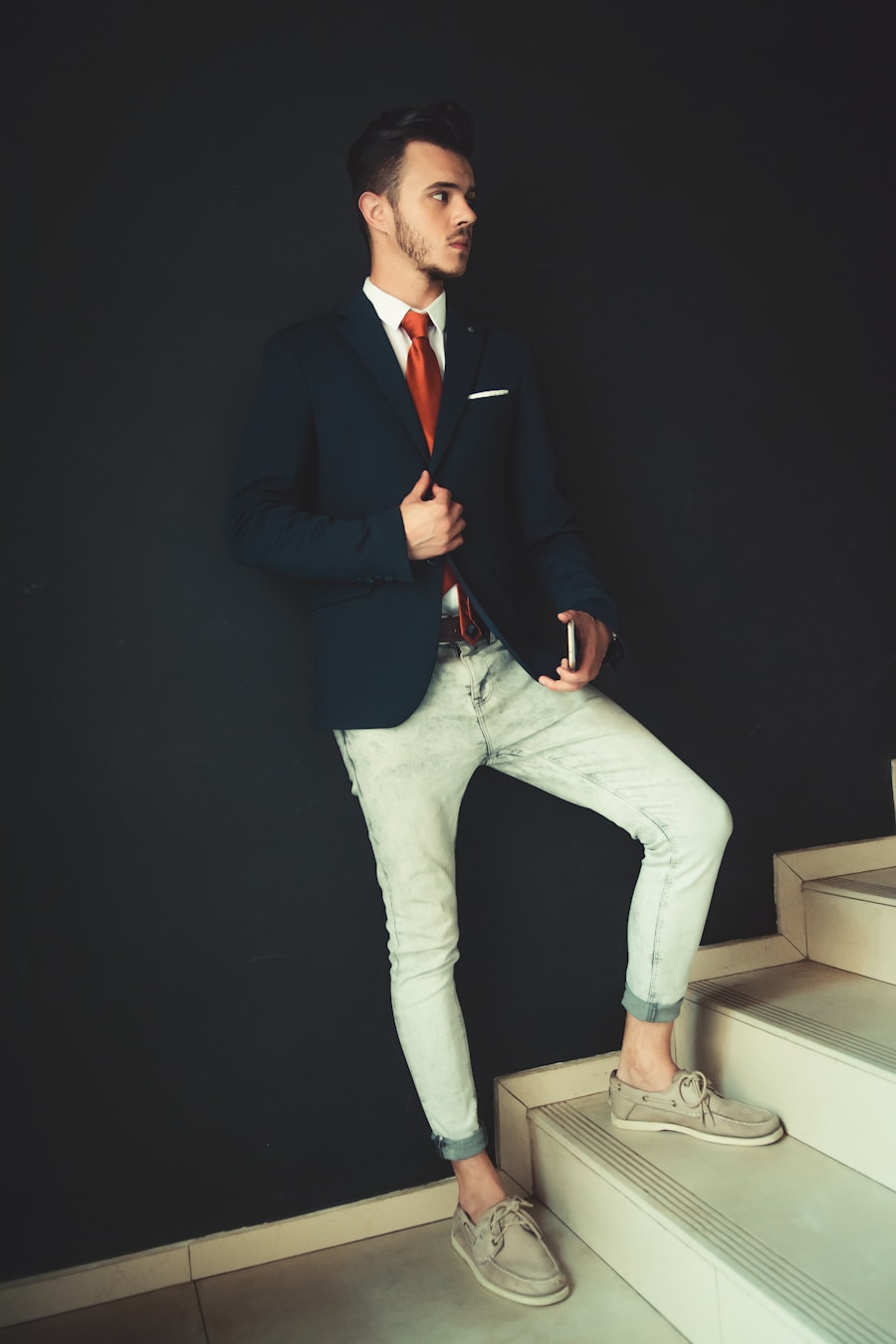 Photo cream suit